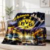 Borussia DortmundBVB Pattern Blanket for Home Decoration, Bed, Sofa, Car Travel, Camping, Suitable for All Seasons, Birthday Christmas Gift