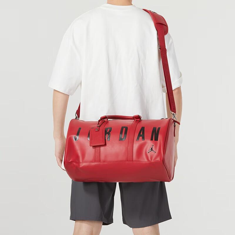 Jordan Fitness Large Capacity Polyester Shoulder Travel Bag Unisex bags Red JD2323041AD-001