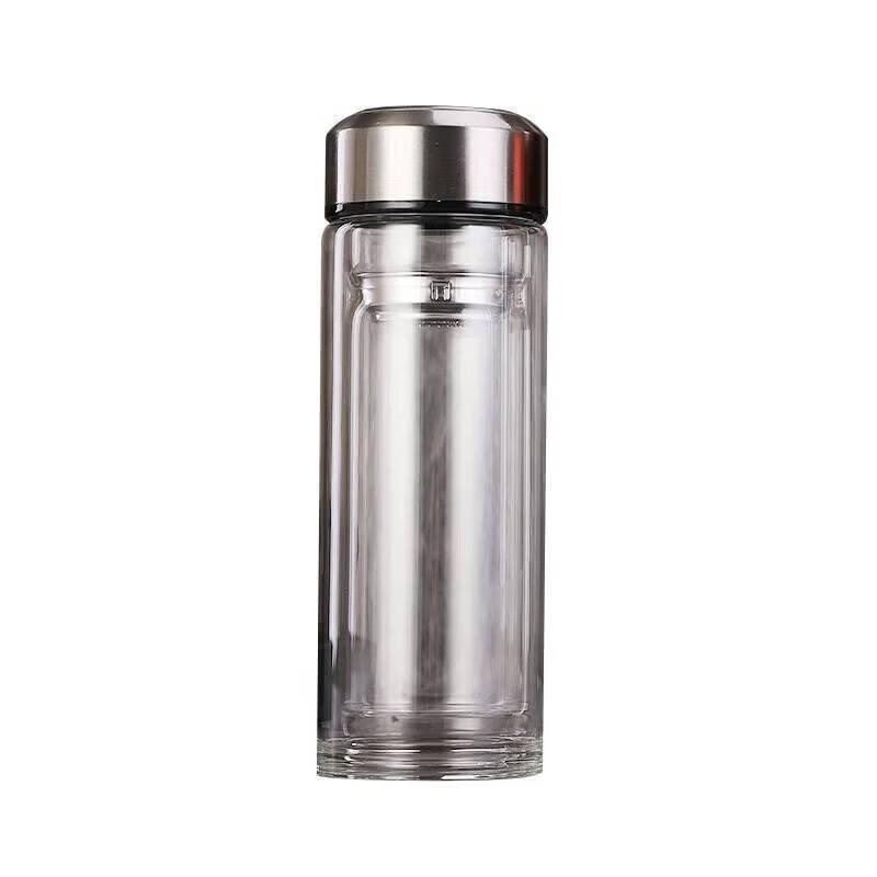 Kitchen Lady Double Wall Glass Cup 300ml