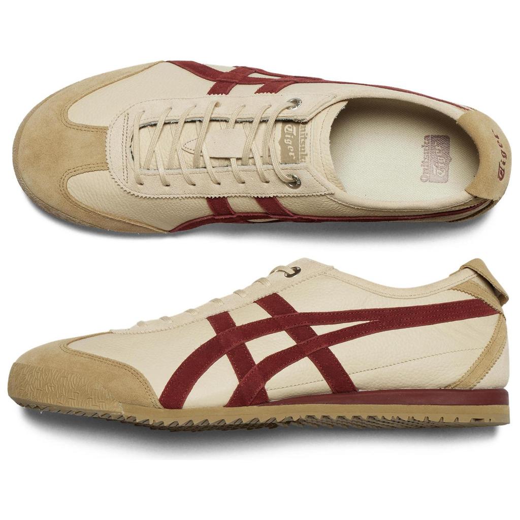 ONITSUKA TIGER Mexico 66 SD Beige Beet Juice Unisex Sneakers Cream 1183C015-202