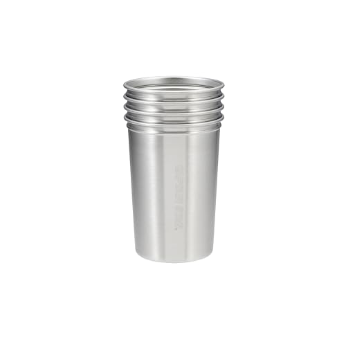Captain Stag (CAPTAIN STAG) Outdoor Tumbler HD Cup Set, 4+1, 4 Inner Cups and 1 Outer Cup, 280ml/480ml Capacity, Stackable, Stainless Steel, UE-3639