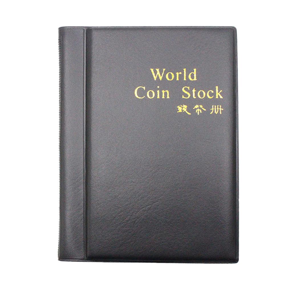 New Collecting 120 Pockets World Coin Collection Storage Holder Money Album Book