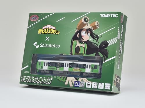 Railway Collection Tetsukore My Hero Academia x Shizuoka Railway Asui Tsuyu Diorama Supplies