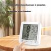Bathroom Timer Clock Shower Clock,Waterproof for Water Sprays Bathroom Clock Wall Mount,Displays Time,Temperature Date