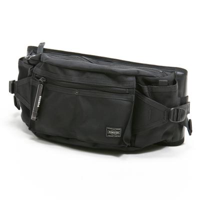 Yoshida Taske Lændetaske Én Skulder Taske Body Bag Varm Sort 703-06978 (10)