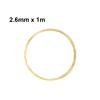 1-100m Brass Wire Metal Wire Soft Brass Round Wire Ultra-Fine Copper Wire Bare Wire 0.1 0.15 0.2 0.3 0.4 0.5 1.0~3mm