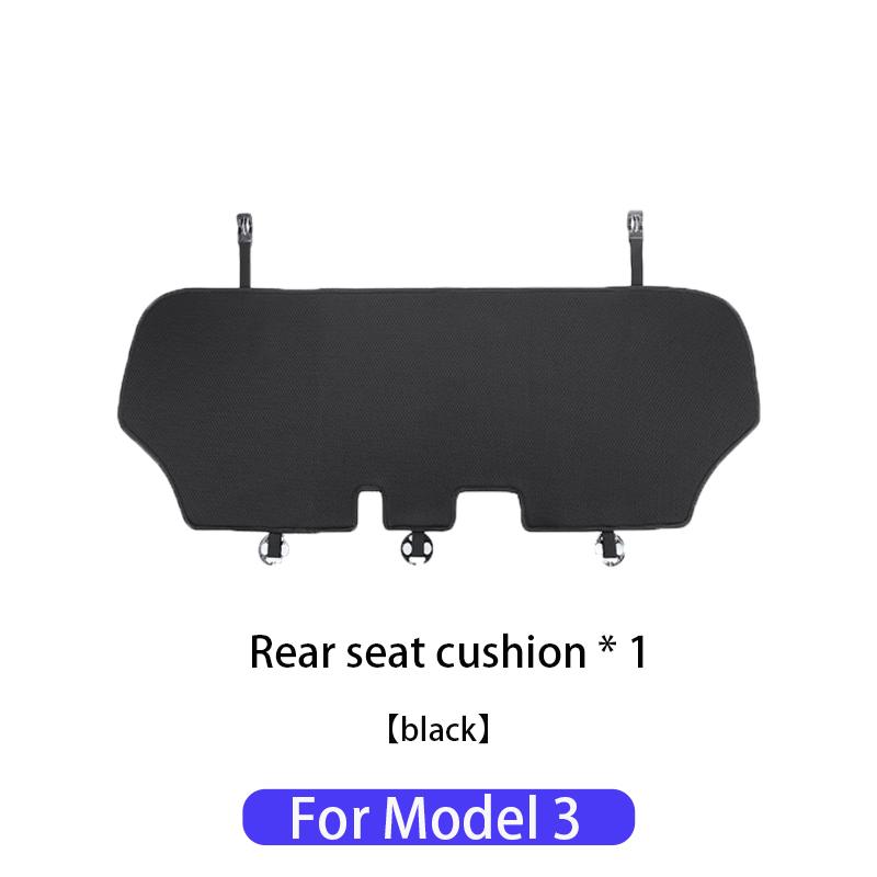 Car Seat Cover Cushion For Tesla Model 3/Model Y 2019-2025 Juniper Ice Silk Seat Cover Breathable Seat Car Interior Accessories