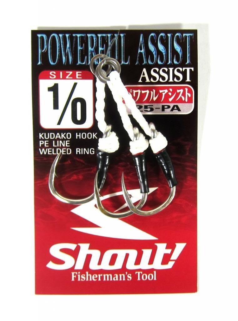 

Shout! 25-PA-Powerful Assist #7/0 Hook
