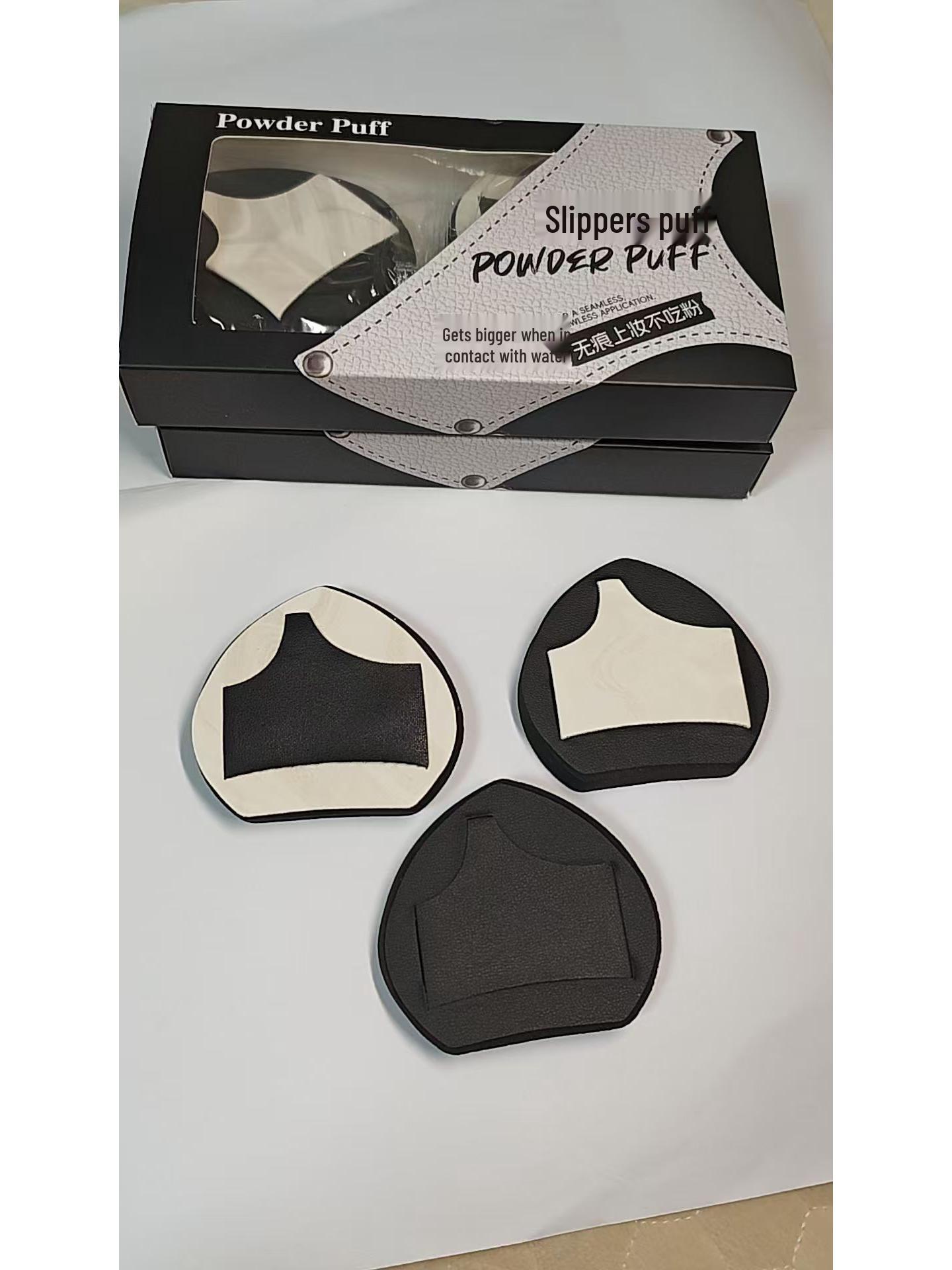 Dual Use Wet & Dry Powder Puff Set - Soft, Skin-Friendly Makeup Tools