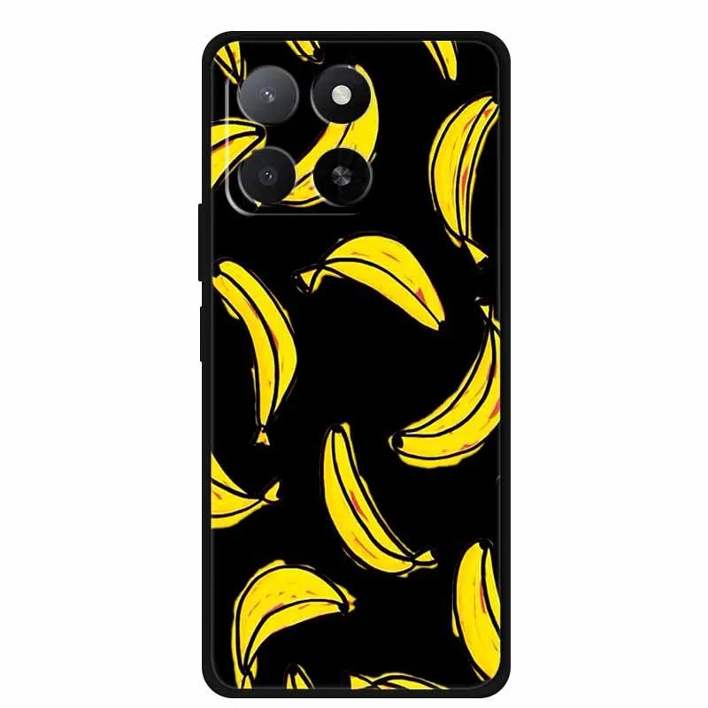 For Motorola G86 G56 Phone Case G 86 G 56 Coque Black Silicone Soft Back Cover For Motorola G86 Power Edge 60 60S Case Cartoon