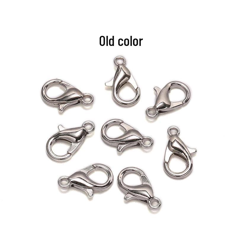 Gör-det-själv Handgjort Legerings Hummerlås Set: Armband, Halsband, Nyckelringskopplingar - 50-pack