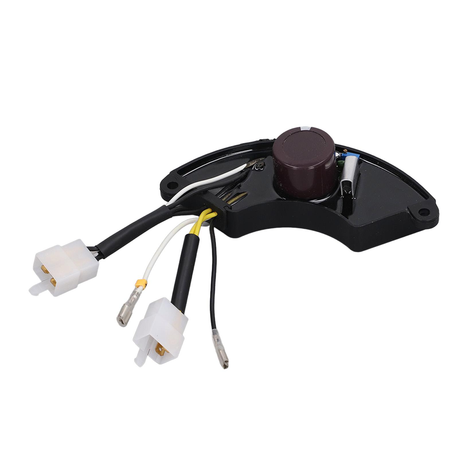 

Generator Voltage Regulator 3 Phase 8 Wires ABS Half Moon Style Automatic Voltage Regulator with