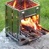 ZISIZ Integrated Folding Wood Burning Stove