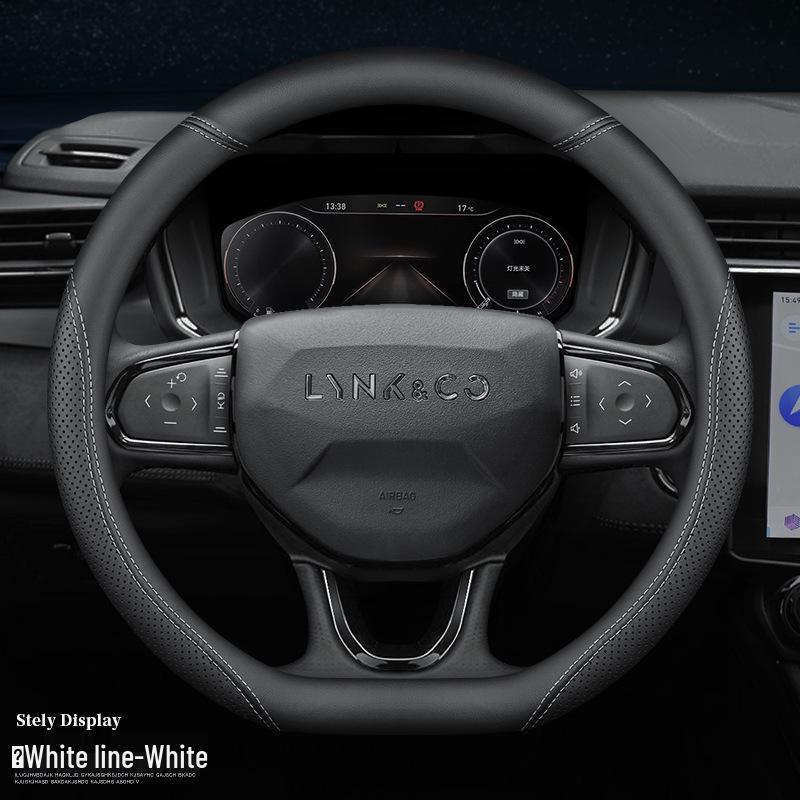 

Leather Steering Wheel Cover for Lynk&Co 01/02/03 PHEV – All-Season Default