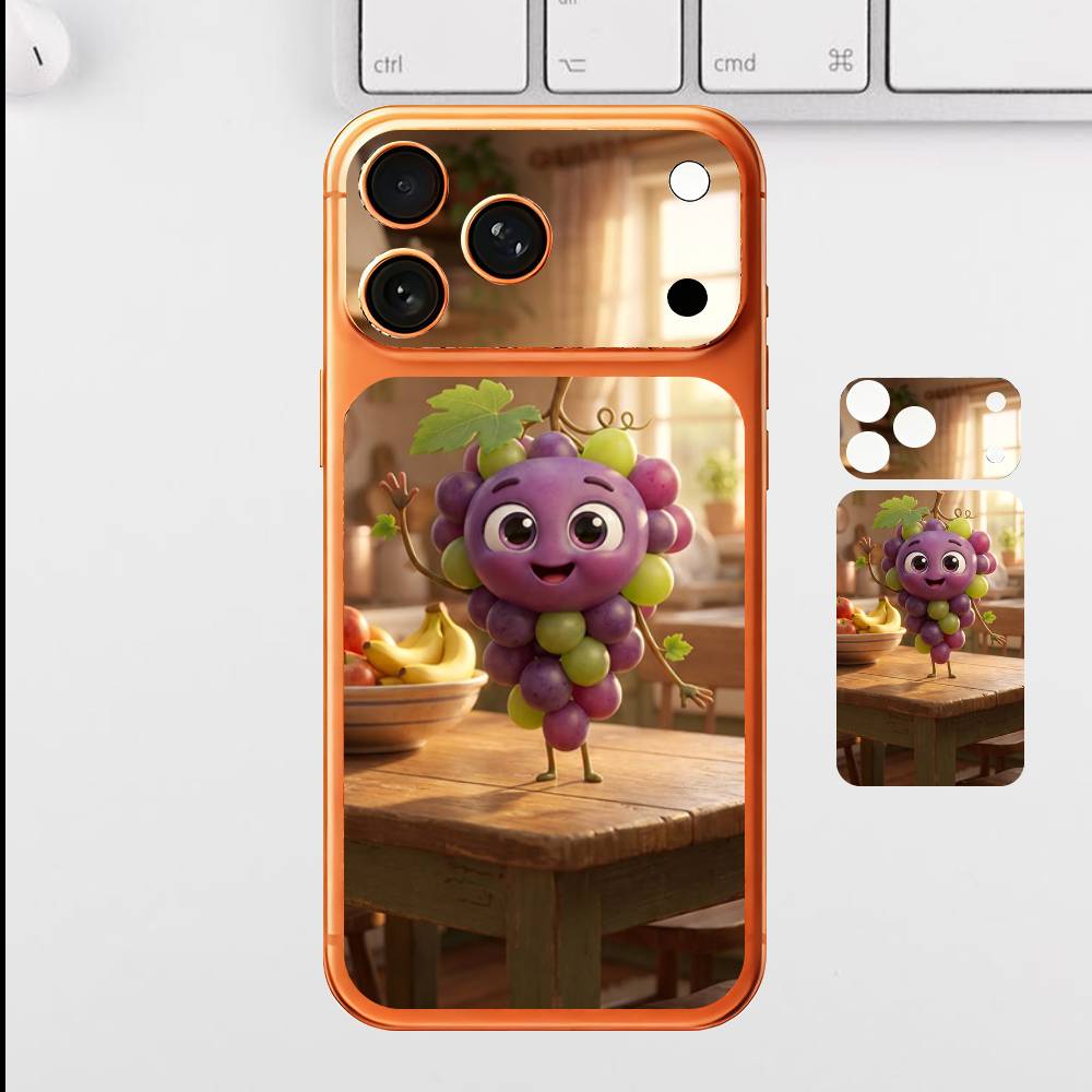 

Cute Little Elf For Iphone 17 Pro Max Back Protective Decorative Sticker Back Cover iPhone17pro