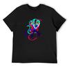 Helluva Boss - Fizzarolli and Asmodeus T-Shirt Clothing Vintage Graphic Tee Men's Cotton T-shirt