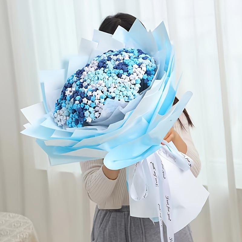 20Pcs/pack Double-sided Wrapping Paper For Holiday Flowers  Wedding Packaging Paper Birthday Gift Packaging,Bride Shower Decoration