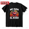 Me Suda El Nabo Rolig Nördig Gym Fitness T-shirt Spanska Skämt T-shirt Grafisk T-shirt Vardaglig Herr Cool Streetwear Dam Toppar