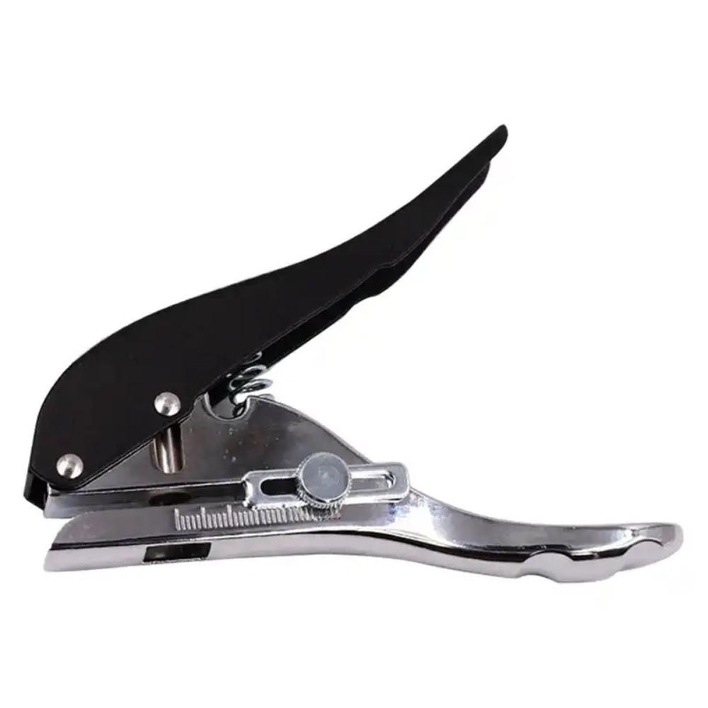 Spring-Loaded Carpentry Single Hole Puncher Manual Edge Band Woodworking Punching Pliers Professional Hole Card Punching Tool