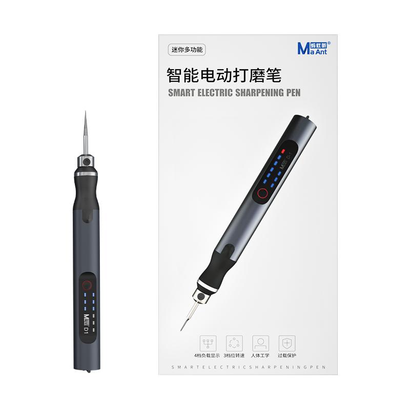 MaAnt D1 D2 Smart Electric Grinding Pen With Grinding Head Set For Carving Carving Polish Machine Mini Tool Engraving Pen Set