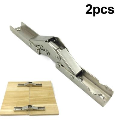 Folding Hinges Screws Self-Locking Spring Folding Hinge