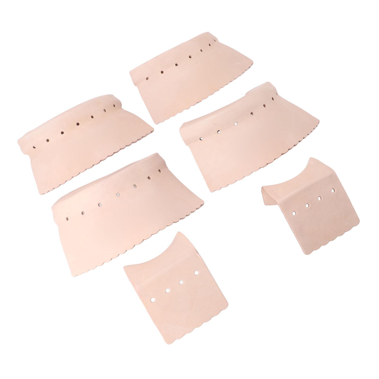 Pool Table Pocket Liner Cowhide Leather Billiard Table Leather Pocket Shield for Accessory