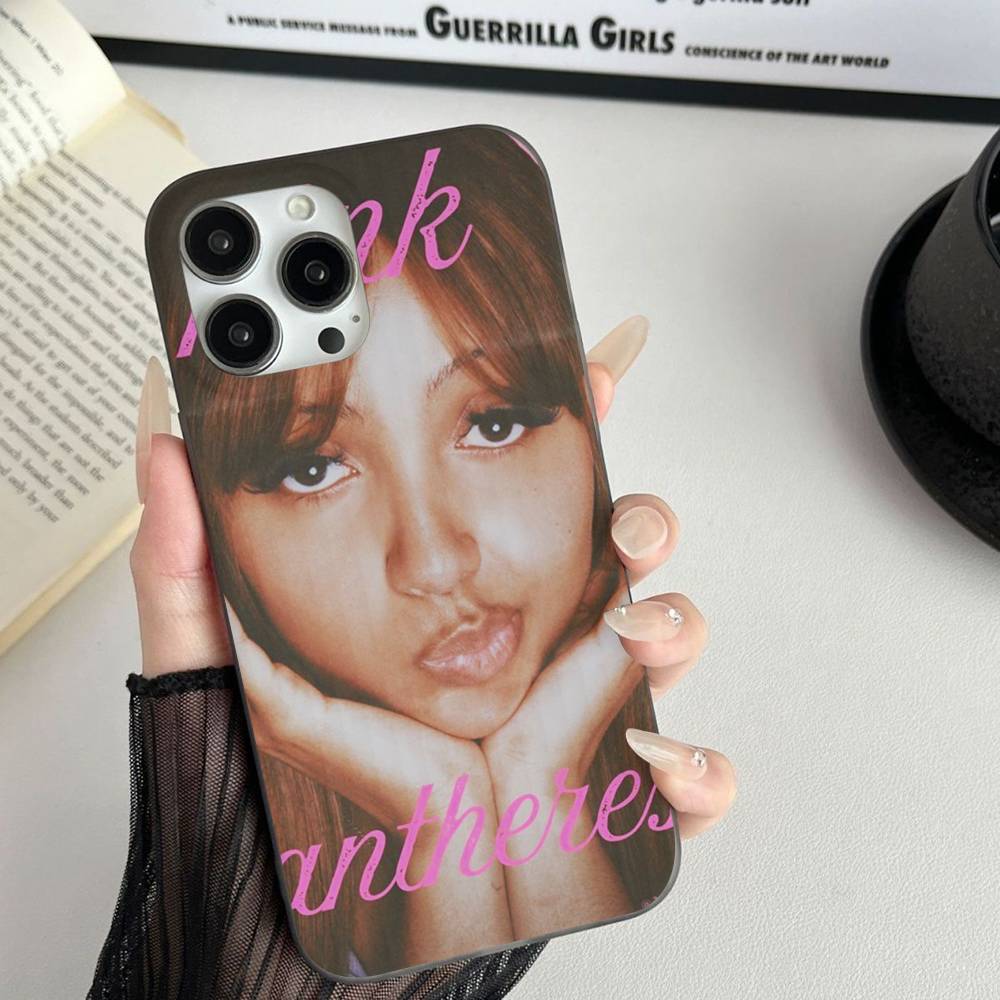 

Singer Pinkpantheress Phone Case For IPhone 17 16 15 11 12 13 14 Pro Max Soft Corrugated Silicone Cover Case iPhone 16 plus
