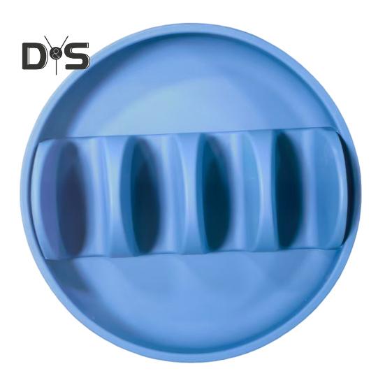 Silikonové talíře na držení taco Velkokapacitní stojan na taco s přihrádkami Bez BPA Protiskluzové stojany na talíře na tortilly Servírovací tác na taco pro rodinu Mexické taco