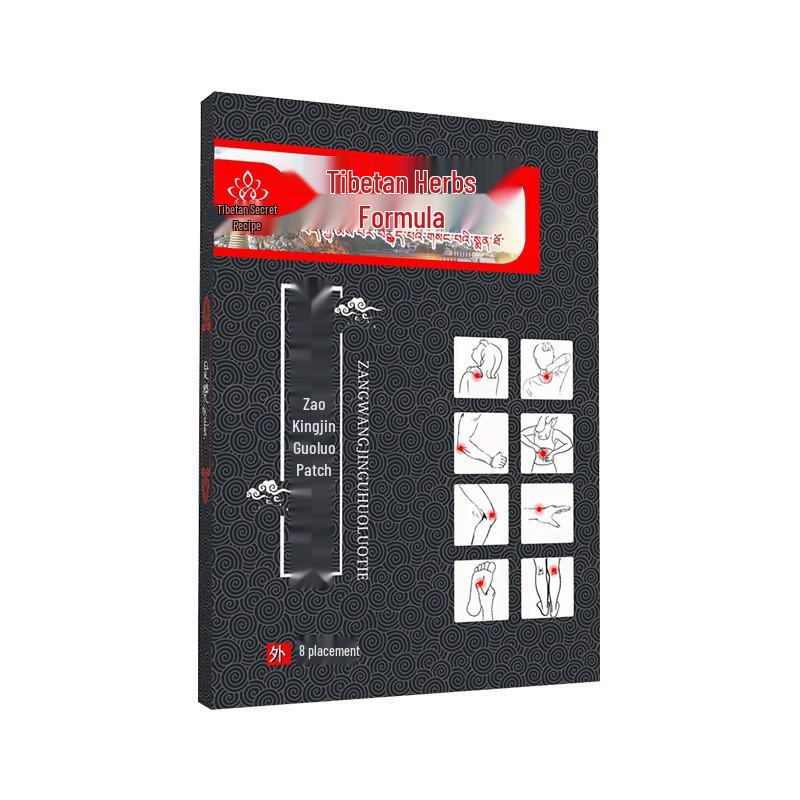 

Zao Wang М язово-кістковий пластир для коліна, шийного та поперекового відділів хребта - Універсальний чорний пластир 8 patches/box