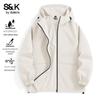 Baleno S&K Herren Outdoorjacke mit Kapuze