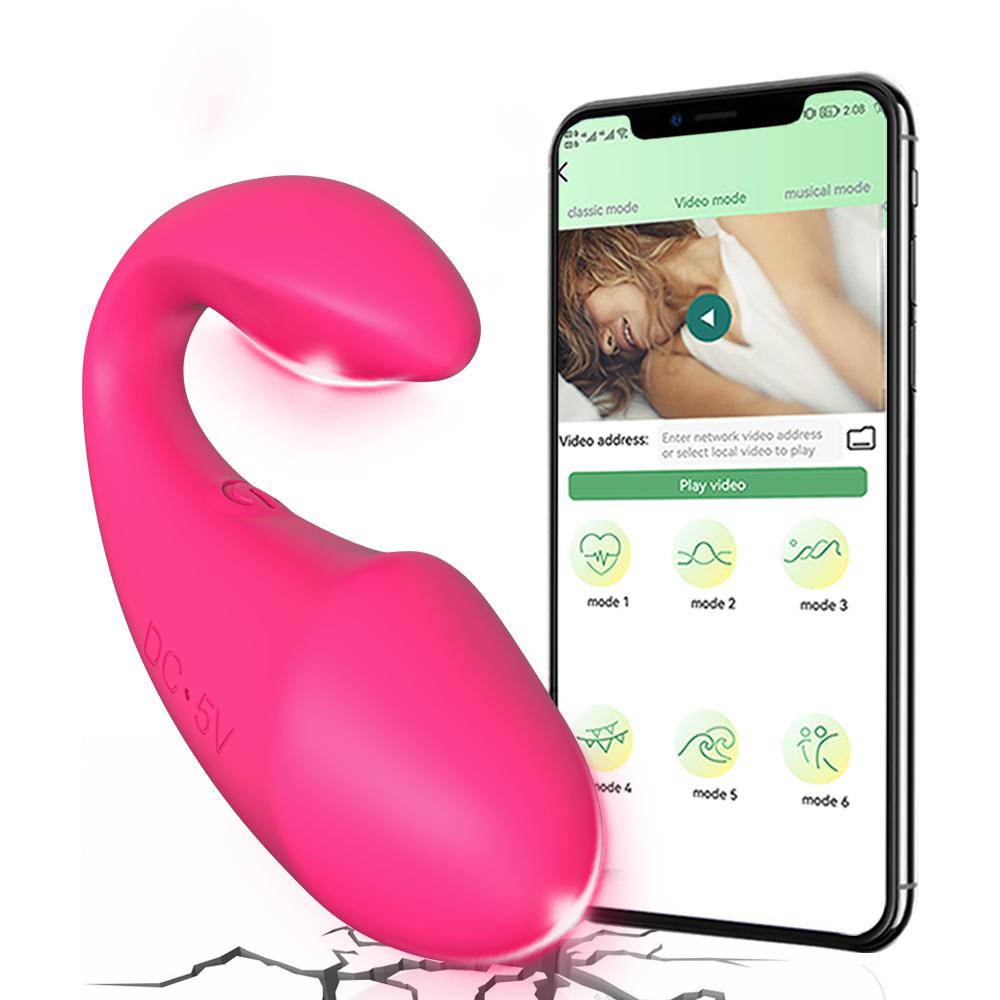 Sex Toys APP Vibrator Bluetooth Dildo Female for Women Wireless Remote Control Vibrators Wear Vibrating Love Egg Toy for Couple