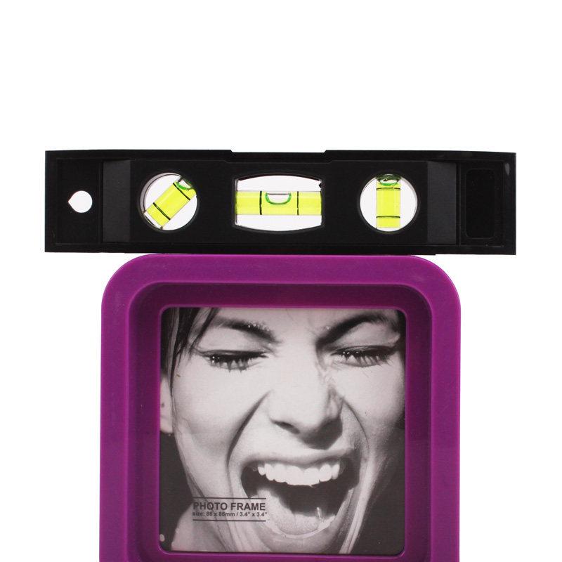 Magnetic Horizontal Mini Spirit Level for Wall Hanging and Decoration
