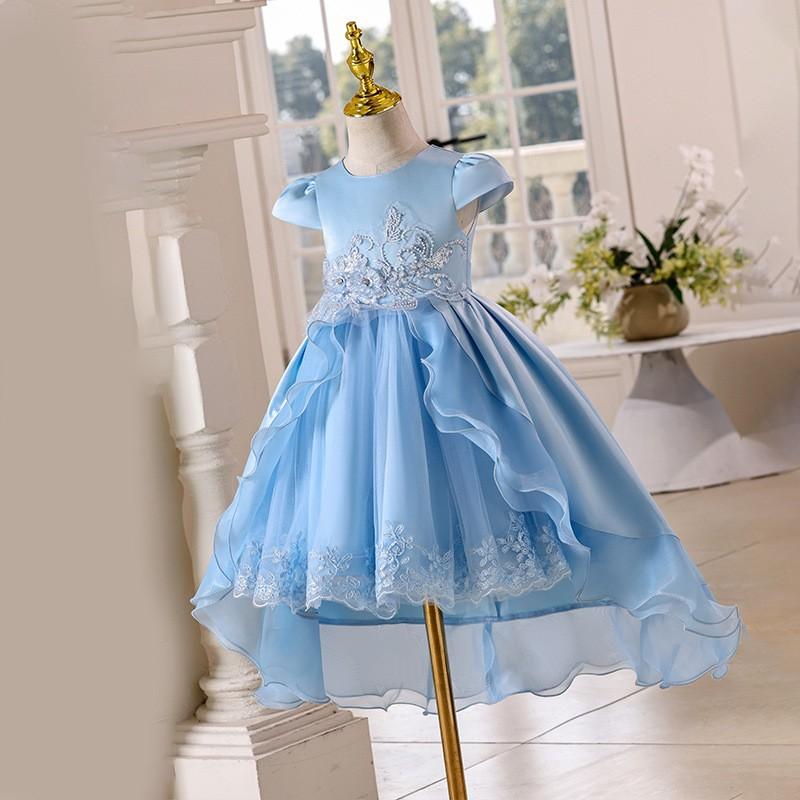 Mädchen Prinzessin Schönheitswettbewerb Kleid Kinder Formelles Kleid Kleinkind Teenager Hochzeitsparty Abschlussball