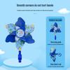 Seven-Color Rotating Pinwheel Pendant for Children's Bike or Stroller