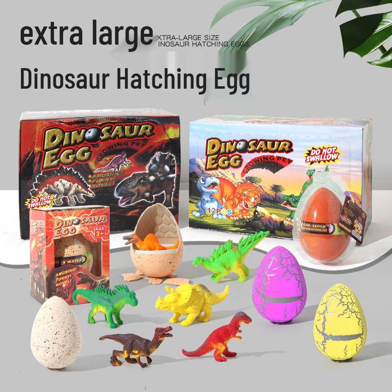 

Extra Large Dinosaur Egg - Water Soak Hatch Toy for Kids