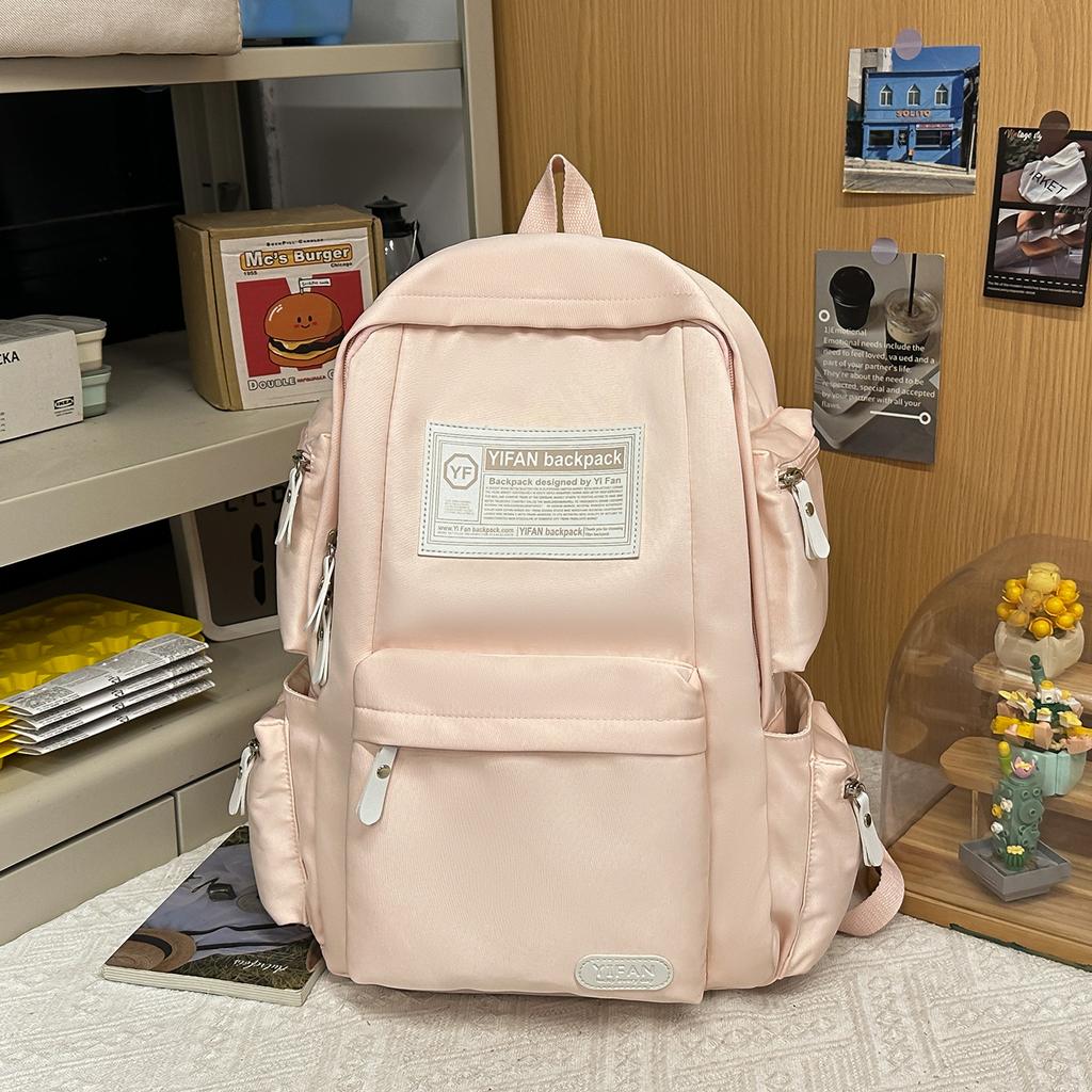 Schoolbag Junior High School Student Schoolbag Girl High School Mori High Value Middle School Student Large Capacity Backpack Ins Backpack Advanced 