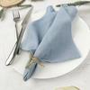 4PCS 30X45CM Cloth Napkins 100% Cotton Fabric Dinner Kitchen Towels Table Design Mat Weddings Baby Shower Christmas Decoration
