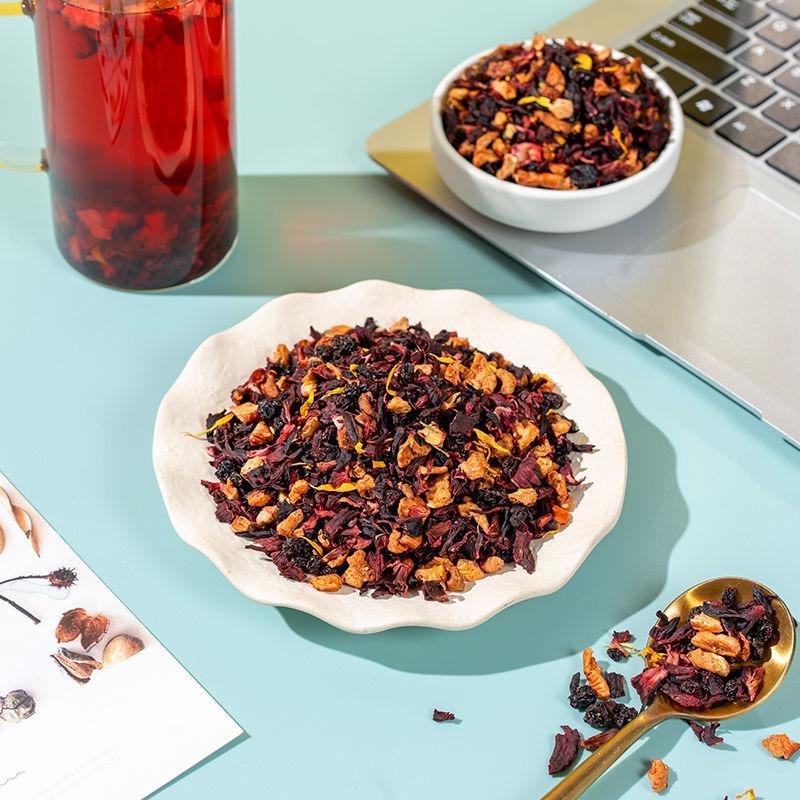 Herbata Owocowa Jagodowa Napar Ziołowy o Smaku Sera Słodka Jagodowa Mieszanka