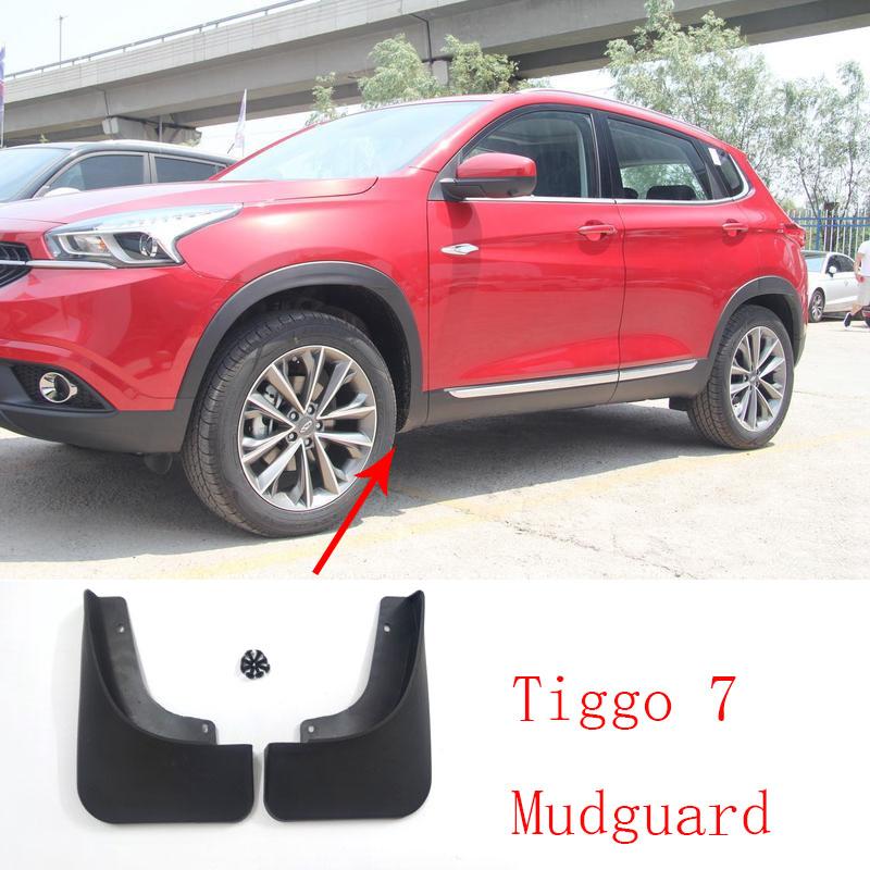 

4 крыла/комплект для Chery Tigo 7 2017 2018 Брызгозащищенные крылья, крылья передних и задних колес, аксессуары для брызговиков