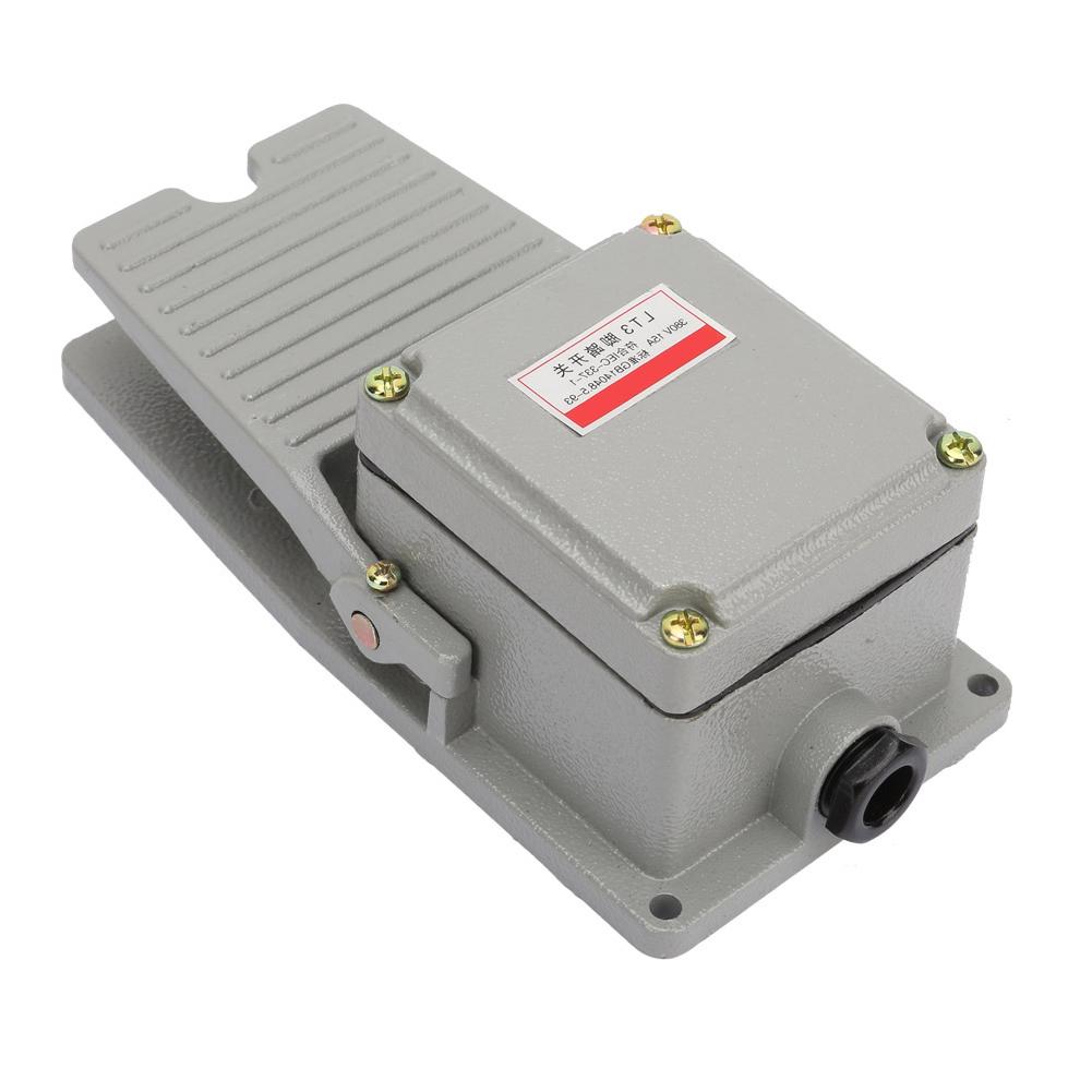 Controllo a Pedale Pedale a Piede Piede Guscio in Alluminio Antiscivolo Pedale Momentaneo Contatti d'Argento Pedale LT3 LT3