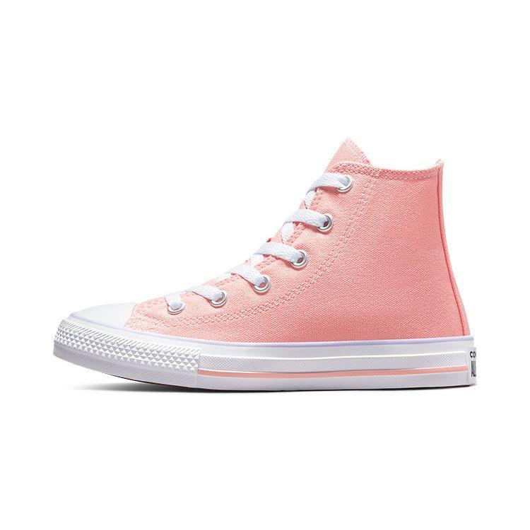Converse Chuck Taylor All Star Durable High Top Kids Kids Sneakers Pink A01738C