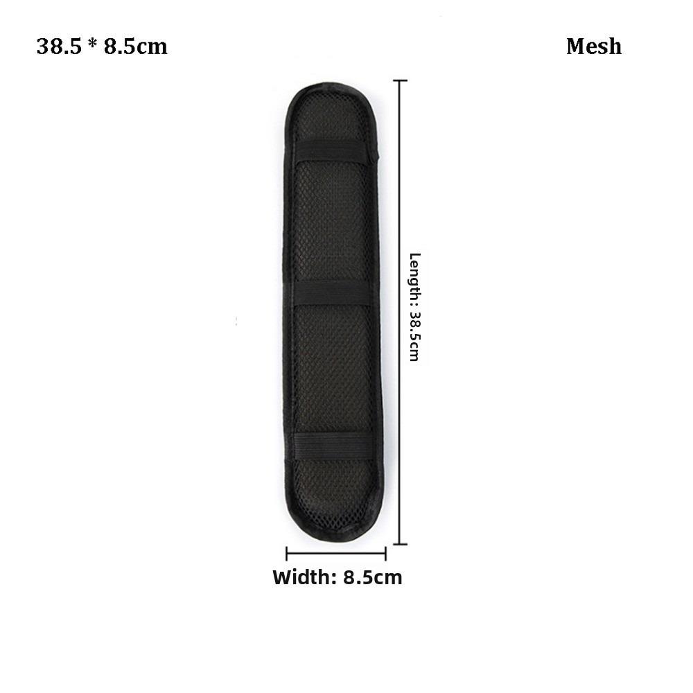 New Detachable Breathable Shoulder Strap Pad Decompression Black Outdoor Non Slip Cushion Shoulder Strap Pad