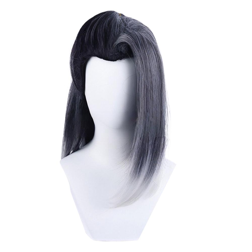 Synthetic Wig Design for Fade (VALORANT) with Her Signature Three-color Gradient and Beauty Spot