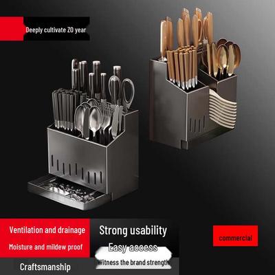 BieYing Modern Kitchen Knife & Chopstick Holder