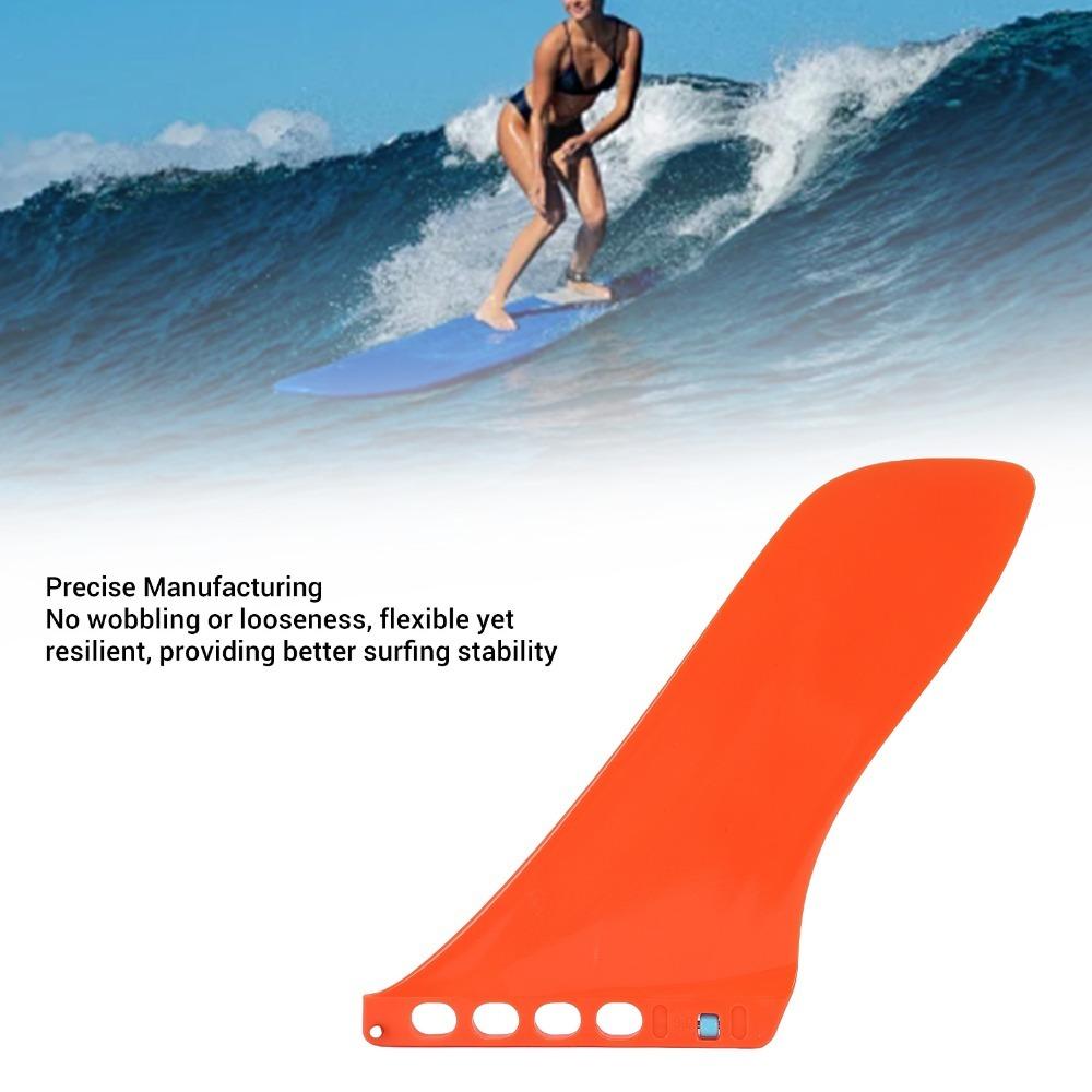 Fiberglass Reinforeced Paddle Board Tail Fin 9 Inch Longboard Single Fin Stand-up Paddle Board