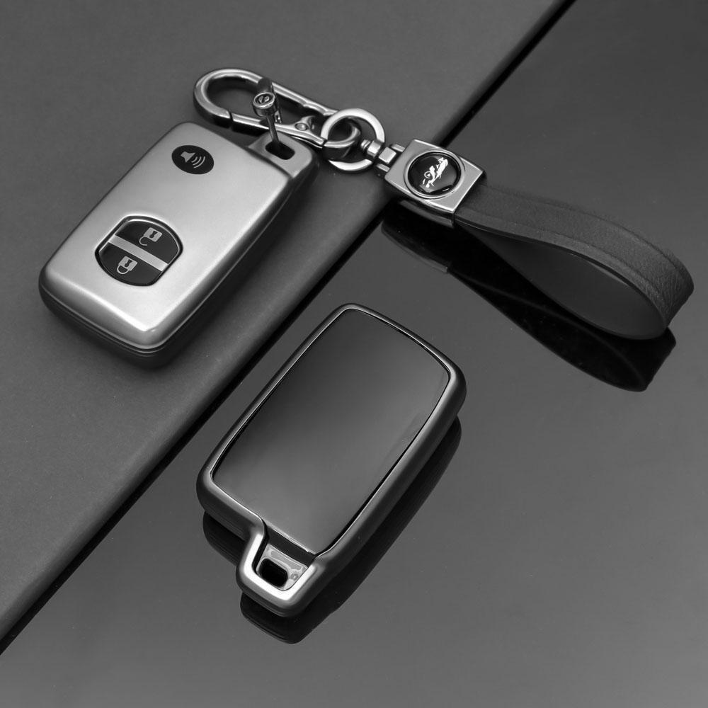 2/3/4 Buttons TPU Car Key Case for Toyota Aqua RAV4 Land Cruiser Camry Prado Corolla Prius Cover Keyless Remote Fob 2013 2014