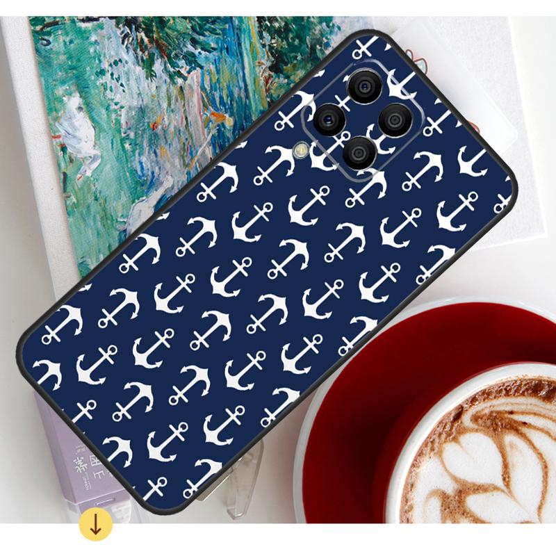 Anchor Boat Case For Samsung Galaxy M11 M14 M34 M54 M31 M13 M53 M51 M12 M32 M52 M16 M36 M56 M15 M35 M55