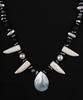 Rubati Aira Hematite Stone Necklace_Black