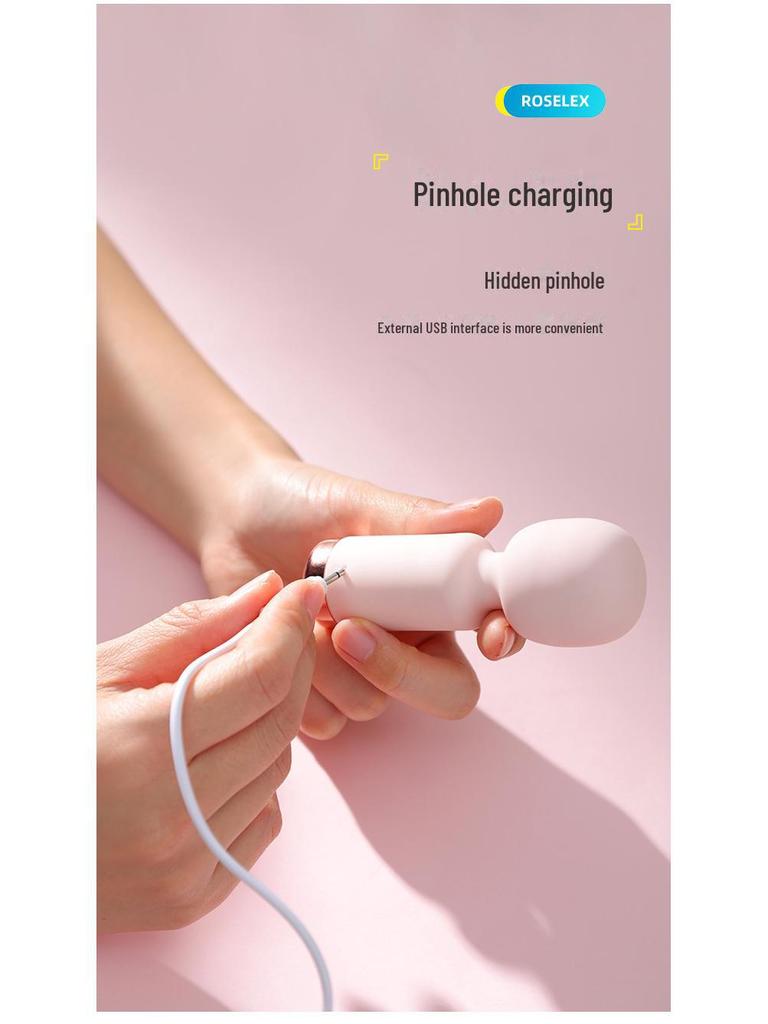 ROSELEX Lawless AV Stick Clitoral Stimulator Mini Massager for Couple's Play