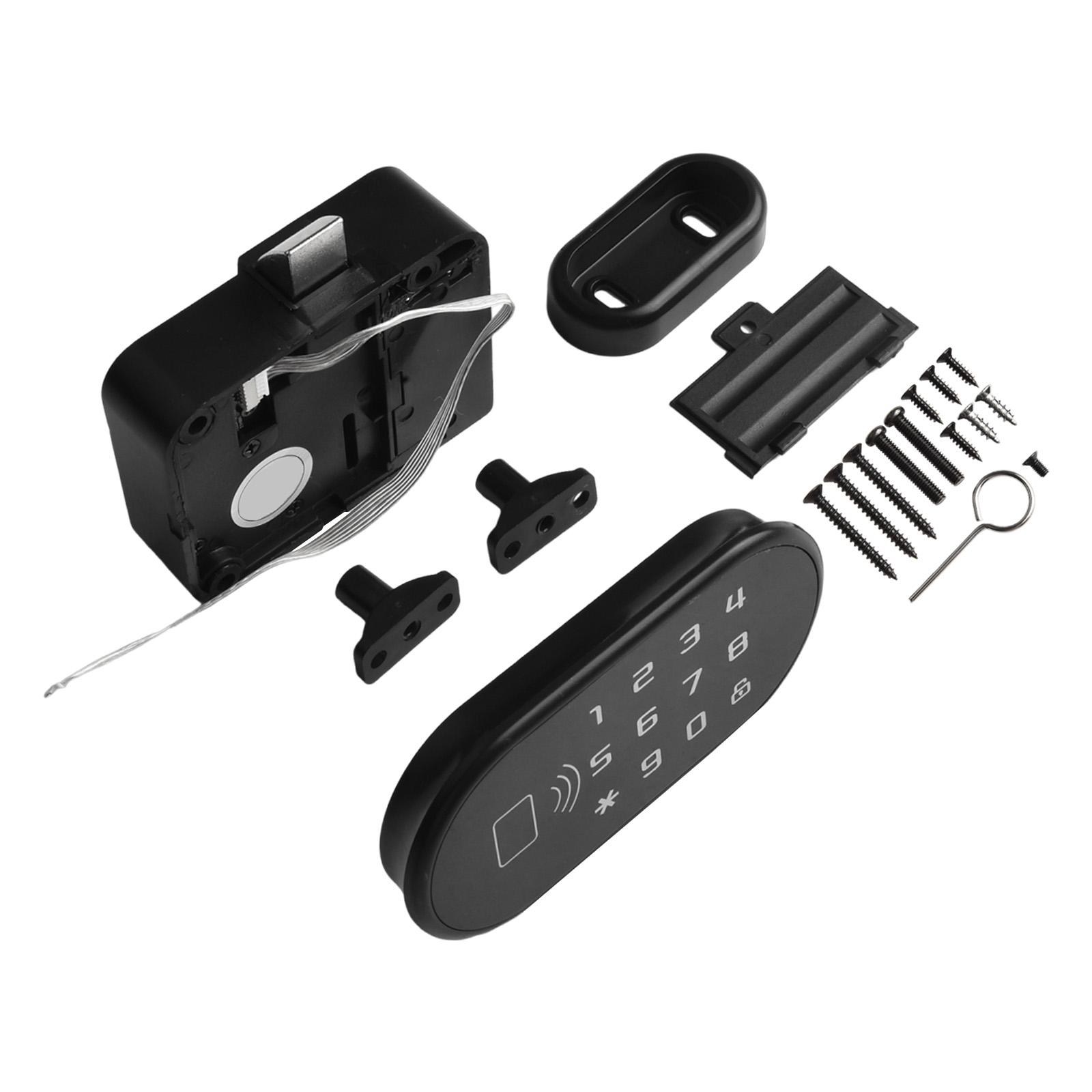 Password Card Combination Lock, Household Bedside Wardrobe Drawer Lock Cabinet Security Cam Lock Easy To Install Refrigerator